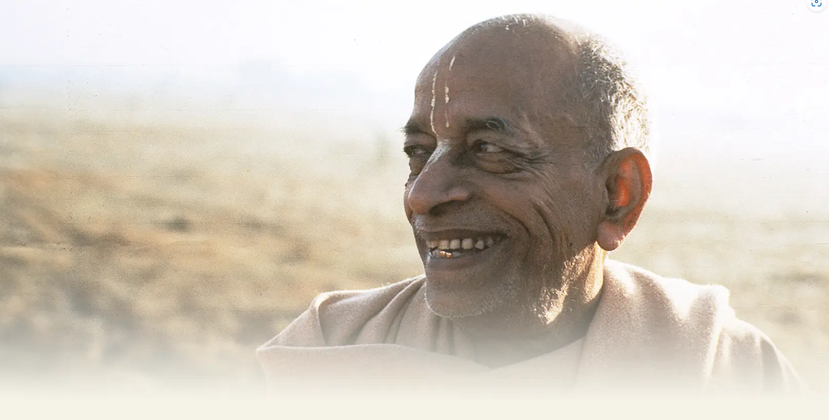 His Divine Grace A C Bhaktivedanta Swami Prabupada, is the Founder-acharya of the International Society for Krishna Consciousness (ISKCON).